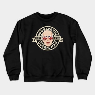 Joe Biden God Save the Queen, Man President Dummy Crewneck Sweatshirt